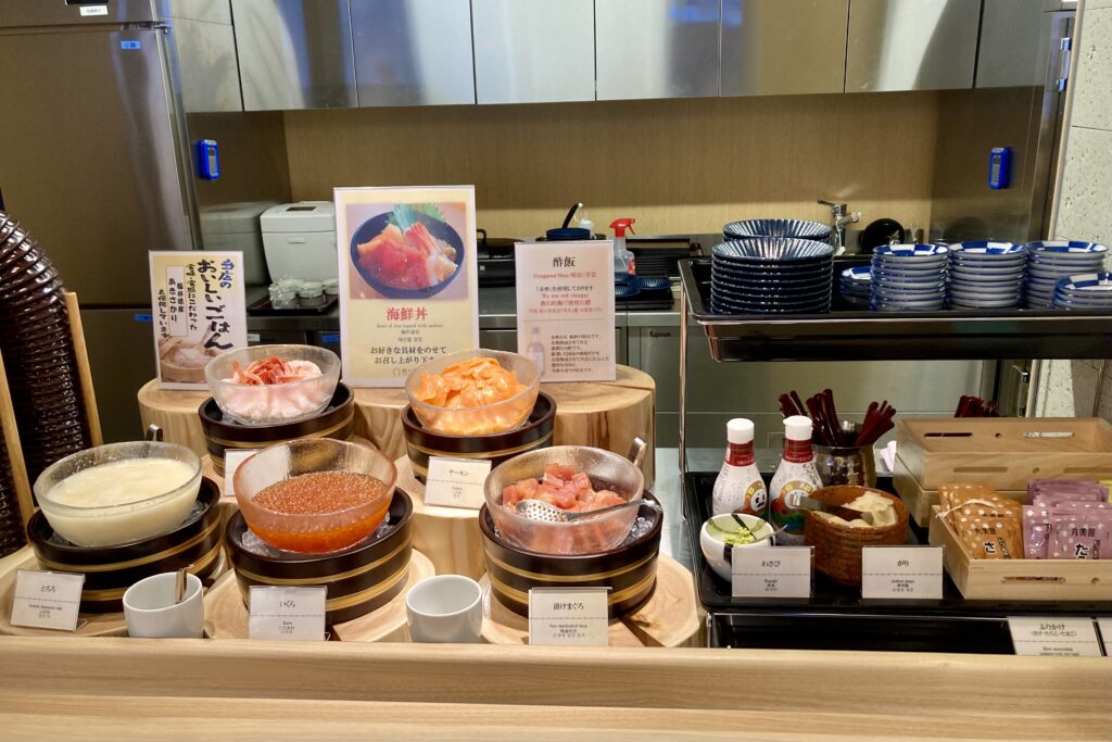 【御宿野乃 福井】朝食バイキング　夜泣きそば